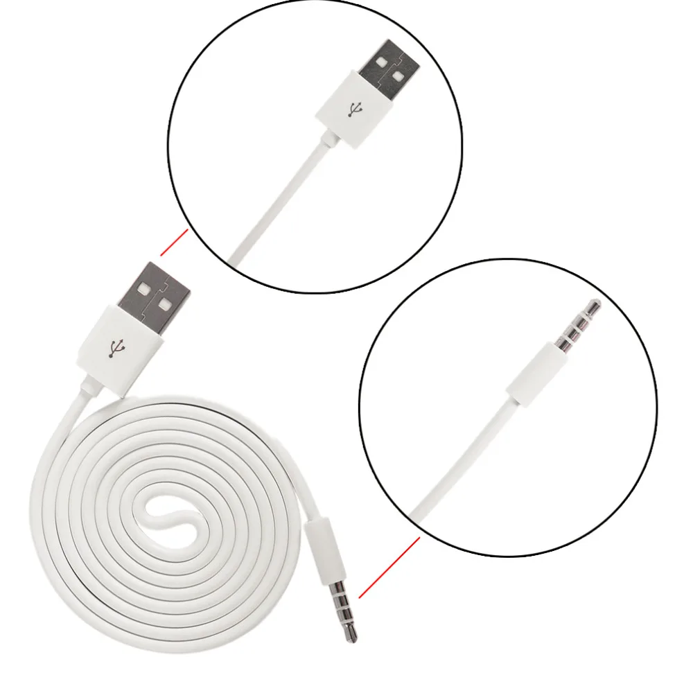 ACEHE USB Поворот 3 5 мм конверсионная линия в вспомогательный конвертер кабель