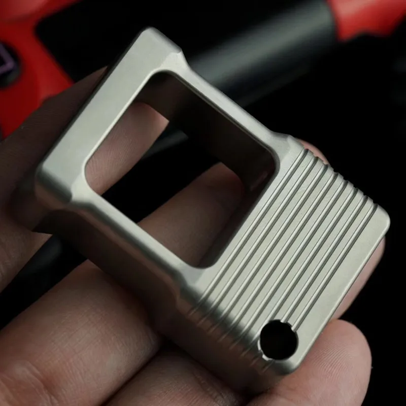 Титановый сплав игровой автомат EDC обороны акриловый для игры| |