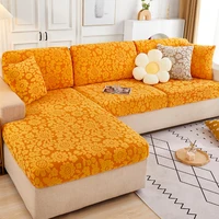 winter sofa seat cushion cover for living room combination couch slipcover elastic backrest cover furniture protector plus size