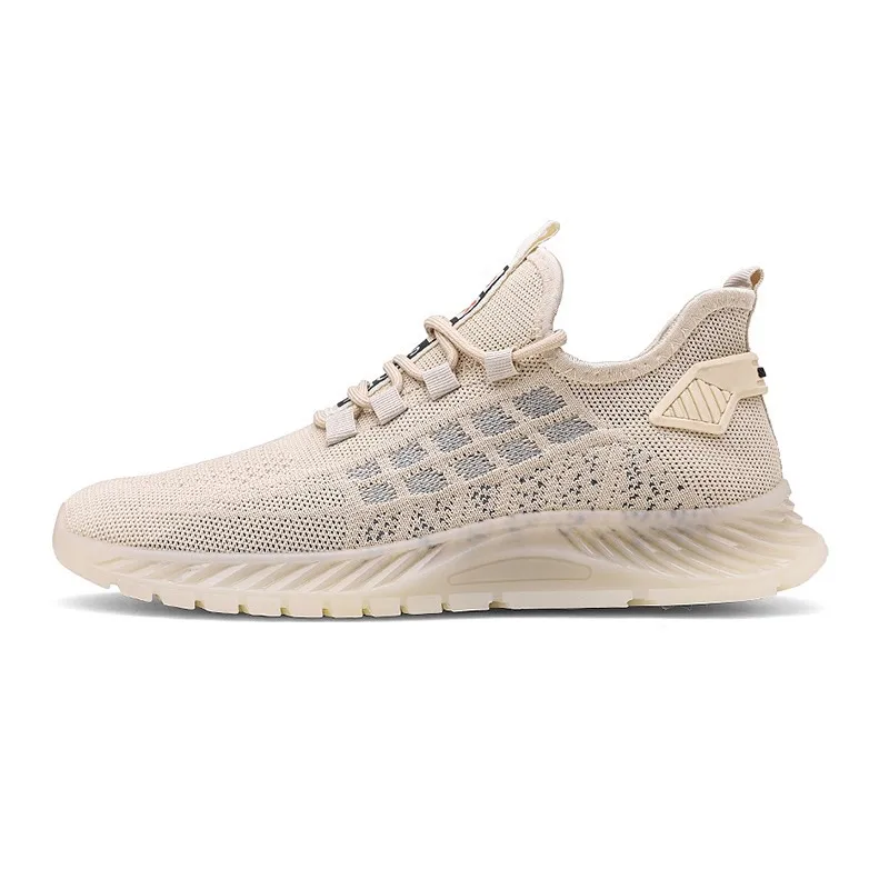 

Summer New Men's Flying Woven Coconut Shoes Casual Lightweight Sports Shoes 2021 Fashion Trend Breathable Running Shoes For Men