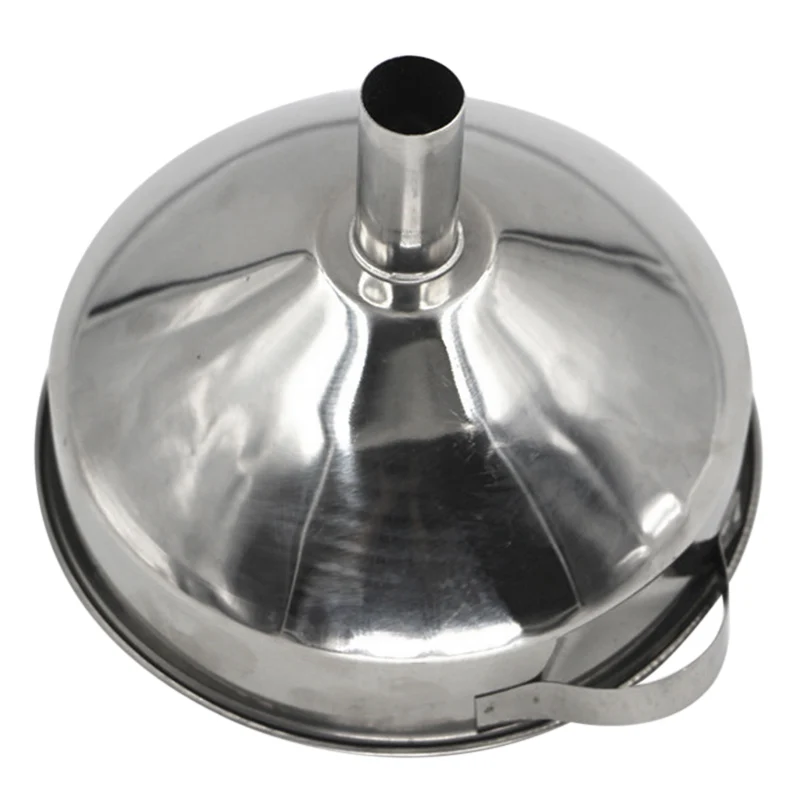 

Stainless Steel Cone Funnel Pour Oil Liquid Funnel Hopper Kitchen Home Tool STTA889