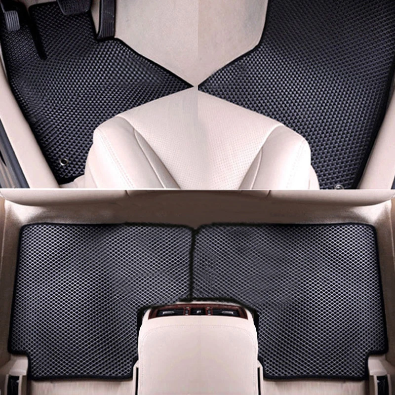 

AUTOROWN EVA Car Floor Mats For Hyundai Solaris 2010-2020 Auto Interior Accessories Waterproof eva mats Anti-pollution Set Of 4x