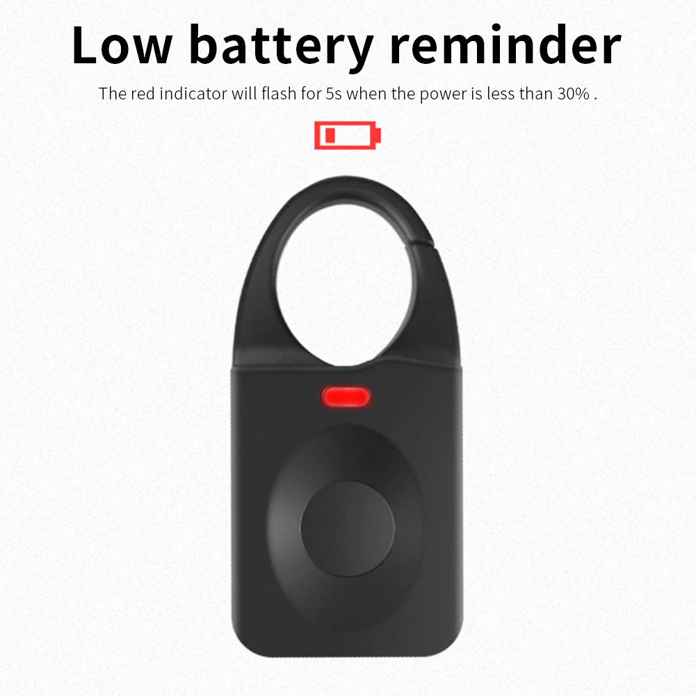 

Digital Small Fingerprint Padlock USB Rechargeable Gym Keyless Water Resistant School Portable For Luggage Suitcase Bag Backpack
