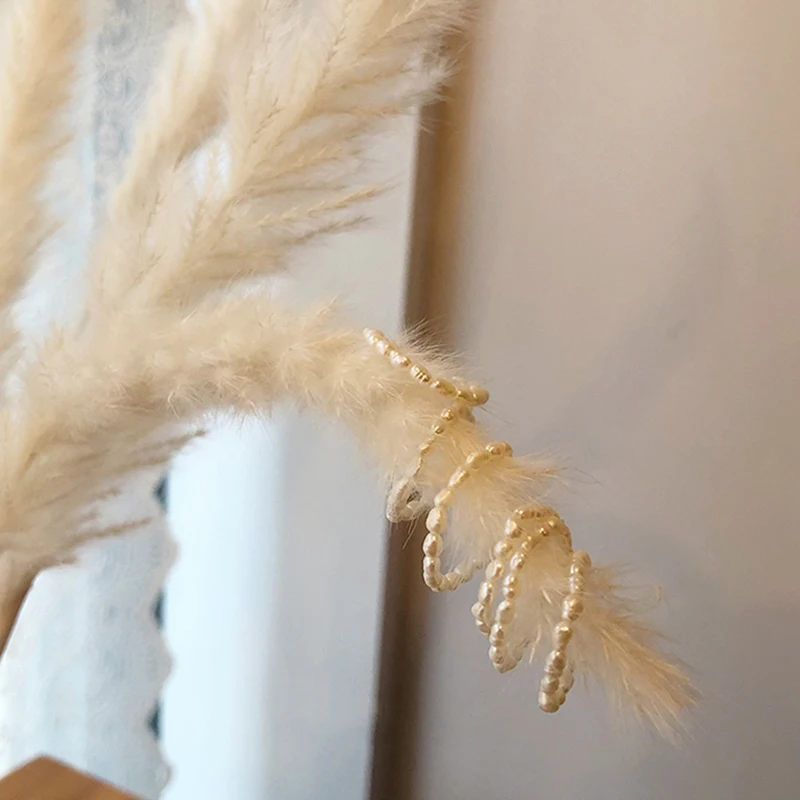 Женское кольцо с жемчугом AOMU геометрическое натуральным пресноводным и бусинами