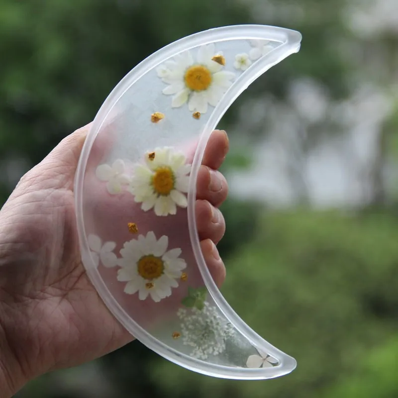 Прозрачная силиконовая форма сделай сам для хранения в форме Луны настольная