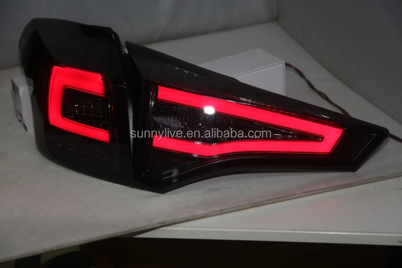 Светодиодная задняя подсветка черная версия для Toyota RAV4 led задняя подсветка 2013- tw