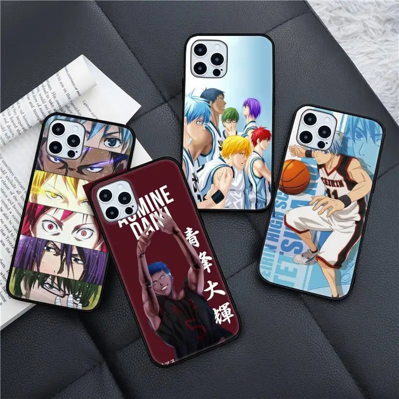 

Kuroko No Basket anime Phone Case for iPhone 11 12 13 pro XS MAX 8 7 6 6S Plus X 5S SE 2020 XR mini