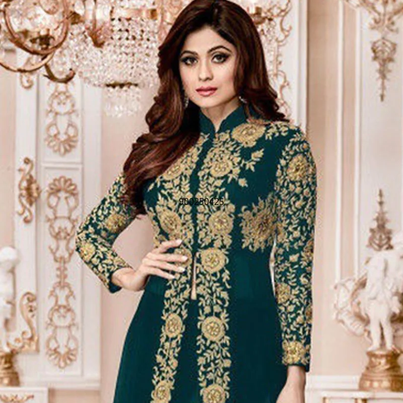 Женский костюм с длинной юбкой в стиле ретро этническим принтом - купить по