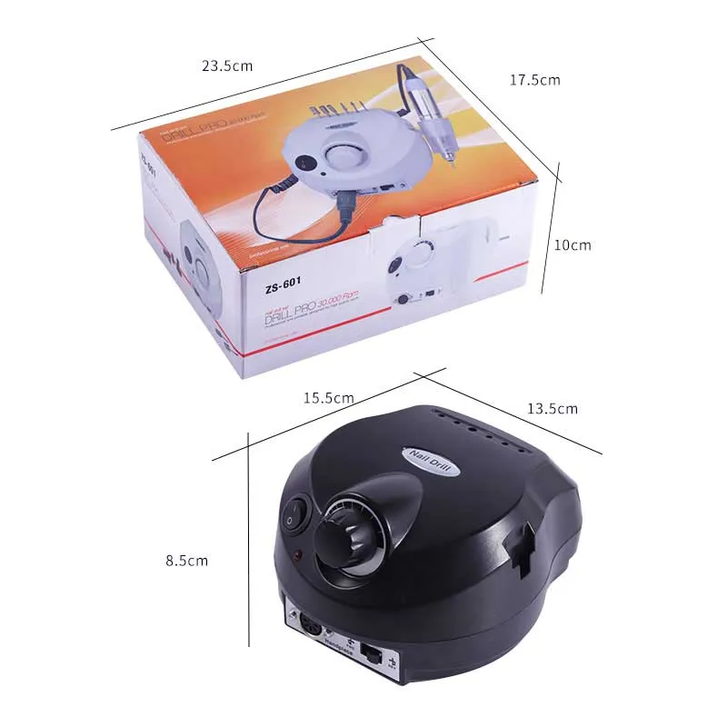 

Professional Electric Nail Drill Machine Manicure Pedicure Files Tools Kit Nail Polisher Grinding Glazing Machine For Gel