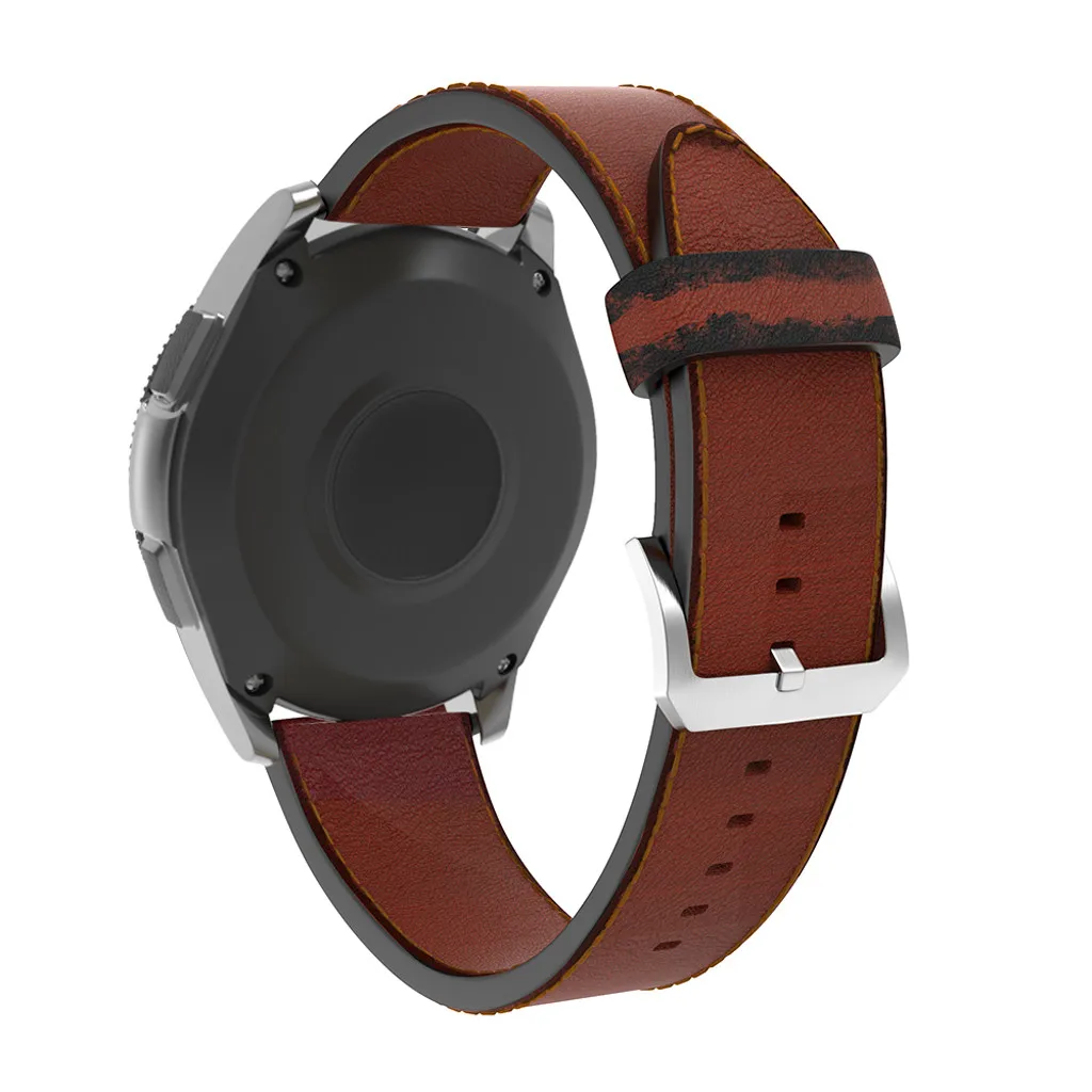 Ремешок кожаный для Huawei Watch GT / 2 Honor Band 22 мм спортивный браслет наручных часов iwatch