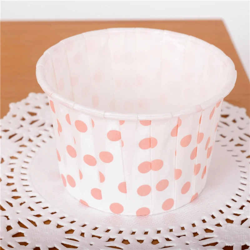 48pcs cupcake liner baking cup paper muffin cases Cake box Cup egg tarts tray cake mould decorating tools | Дом и сад