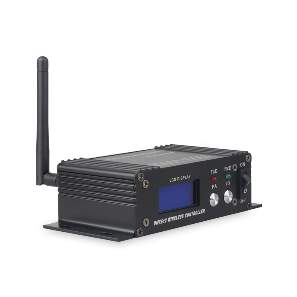 Беспроводной контроллер DMX 512 2 4G приемник с ЖК-дисплеем регулируемый передатчик