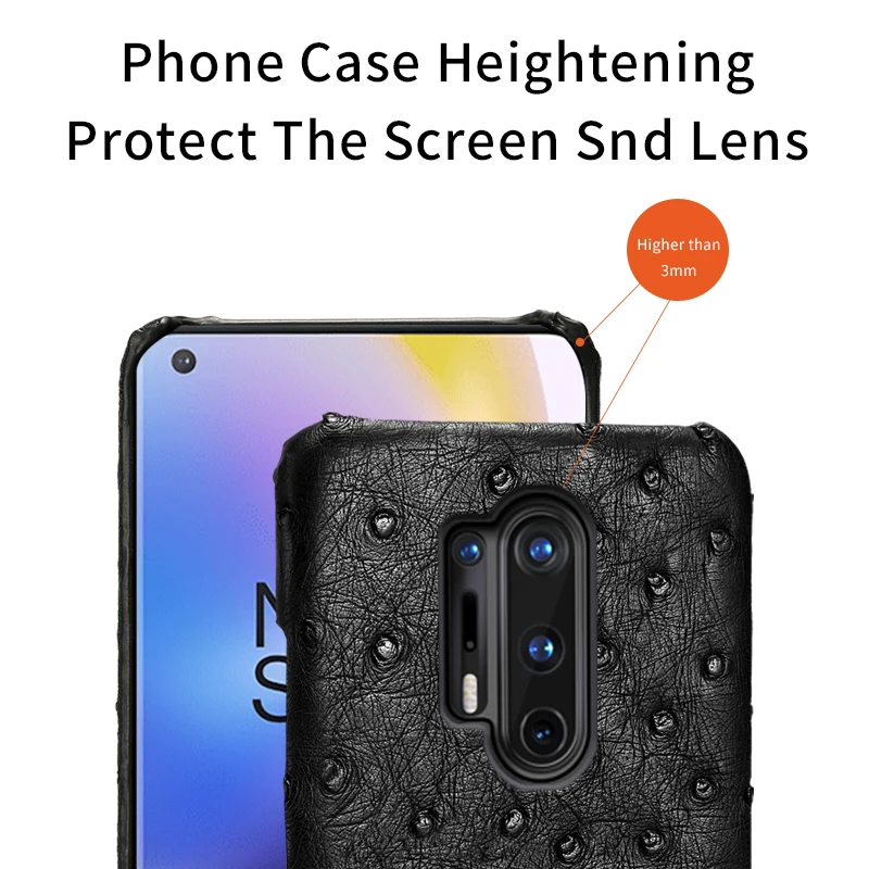 Чехол из натуральной кожи для oneplus 8pro 7 T 8 PRO 6t 5 t | Мобильные телефоны и аксессуары