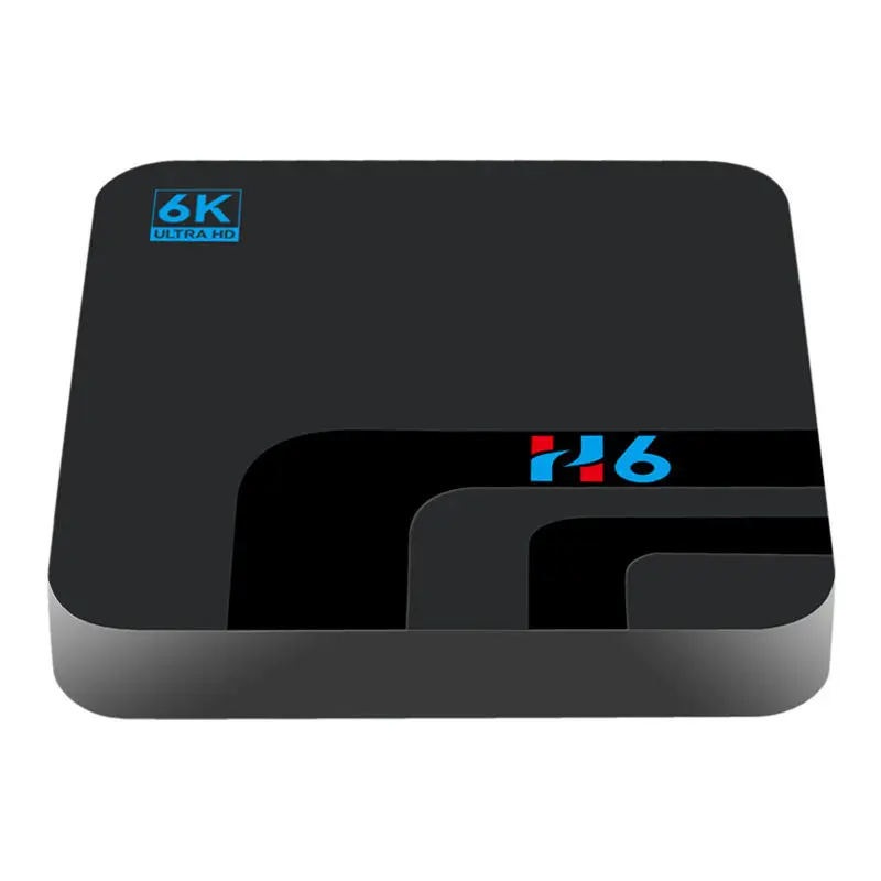 Смарт ТВ-приставка H6 4G Sim 4 ГБ 32 Android 8 1 6K Allwinner телеприставка 2 Wifi Bluetooth 0 Usb3.0