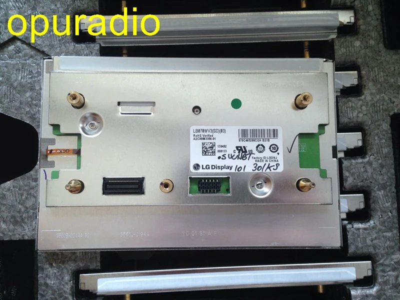 Оригинальный 7 &quotЖК-дисплей дисплей LB070WV3(SD)(02) LB070WV3-SD01 LB070WV3 SD02 Экран для Mercedes Бен