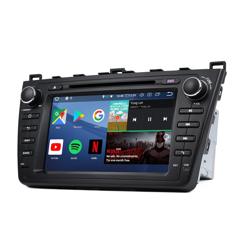 Eonon " HD Android 9,0 2G+ 32G двойной Din автомобильный стерео dvd-плеер для Mazda 6 2009 2010 2011 2012 поддержка Bose система Bluetooth 4G