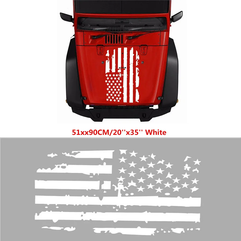 

51*90CM Car Car Sticker Decal Graphics Hood Washable 20''X35'' Body