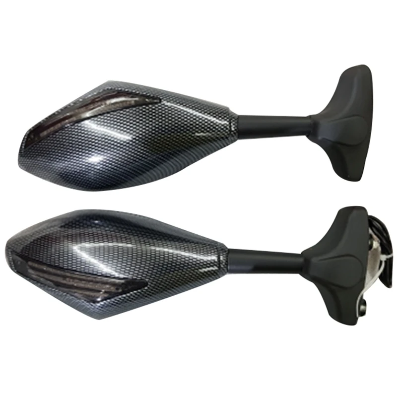 Мотоциклетные светодиодные зеркала поворотника для KAWASAKI NINJa 6R 9R 650R 250R 636 YAMAHa YZF R1 R6