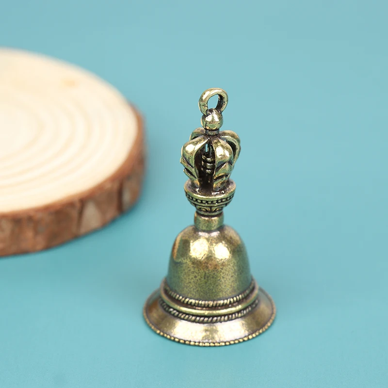 1 шт. латунный ручной работы литье под давлением волшебный колокольчик кнопка для