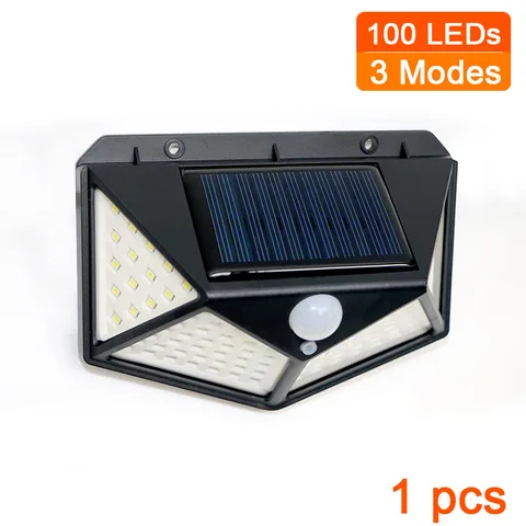 Светильник на солнечной батарее 100LED 3 режима