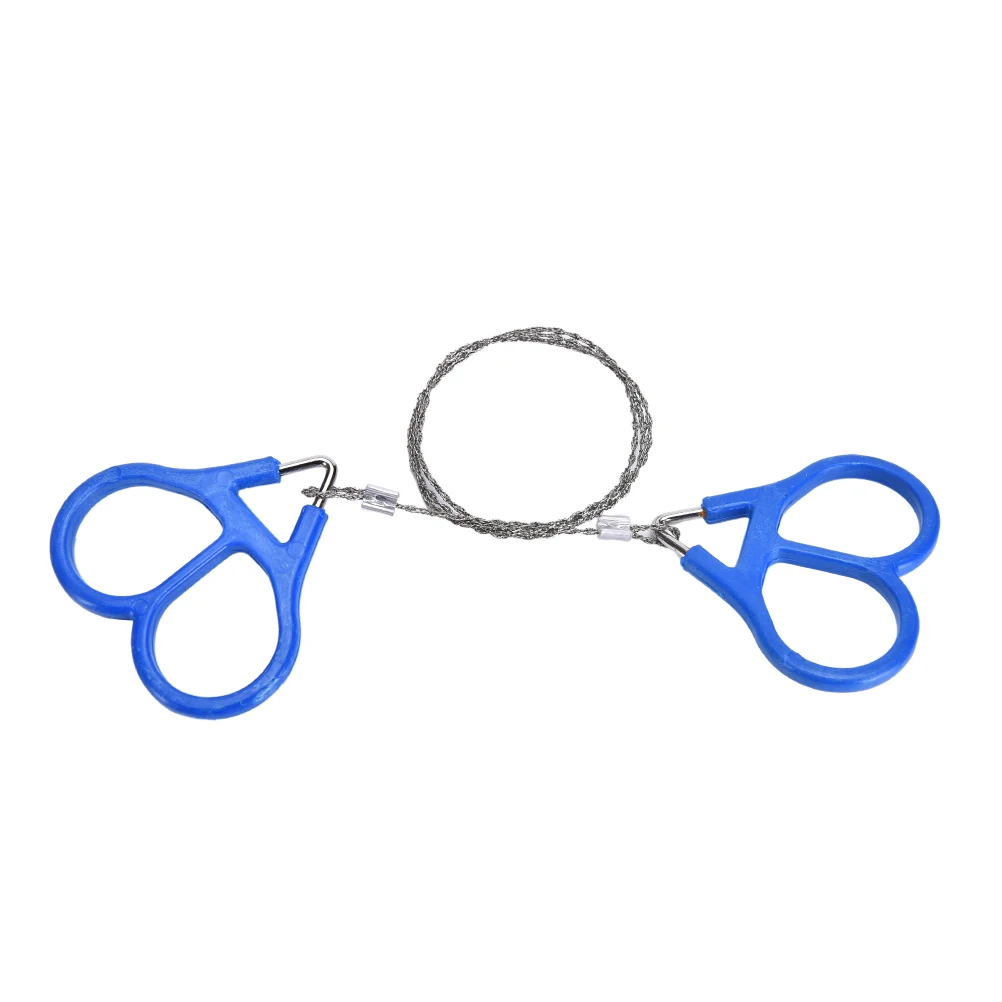 

Outdoor Steel Wire Saw Ring Scroll Emergency Travel Hiking Hunting Survival Tool Set 60cm