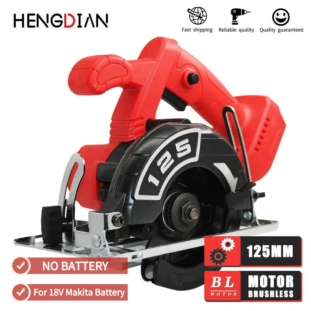 

Циркулярная Пила 125 мм, многофункциональная электрическая мини циркулярная пила, бесщеточная Настольная пила, электроинструмент для батар...