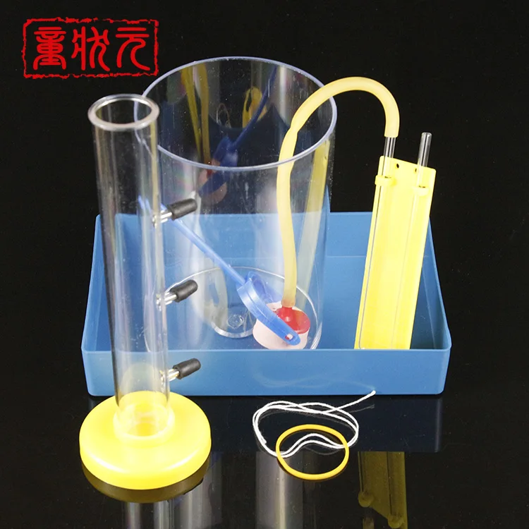 

Liquid pressure and depth relations laboratory junior high liquid pressure mechanical experiment