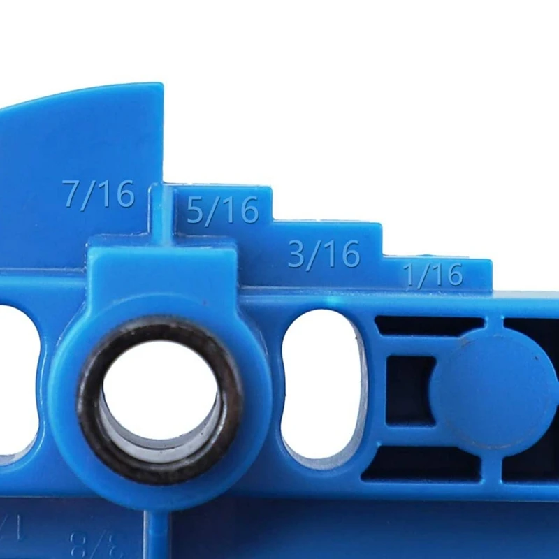 

Dowel Jig with Center Scriber Line Offset System for Working Drilling and Marking