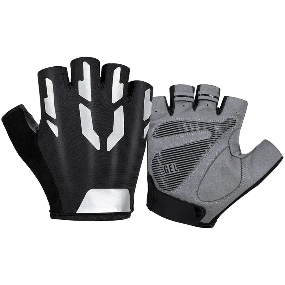 Winter Cycling Gloves Touch Screen Reflective Design Summer Gel Non-Slip Sports Full Finger MTB Bike Bicycle Gloves Universal