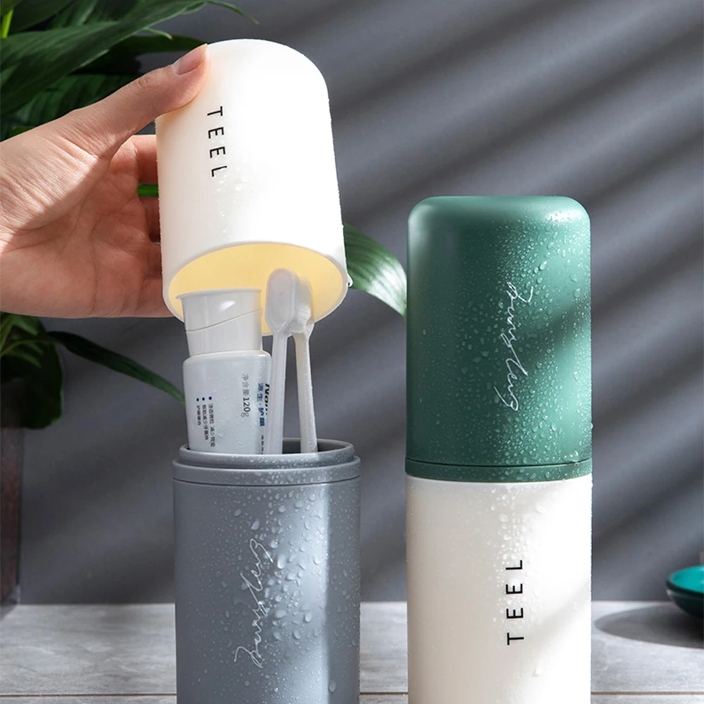 Простой Стакан для полоскания рта домашняя дорожная зубная щетка портативный