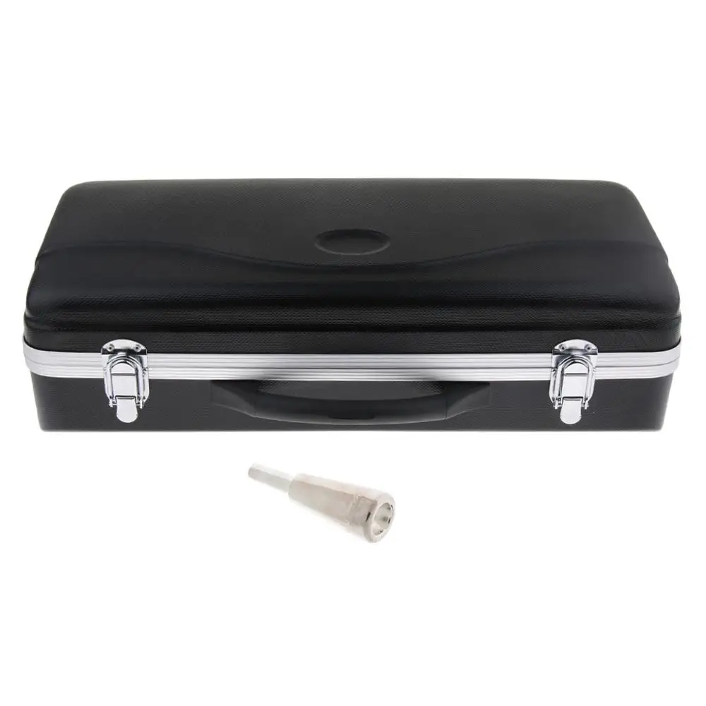 1 шт. Серебряный мундштук для трубы водонепроницаемая сумка переноски латунный