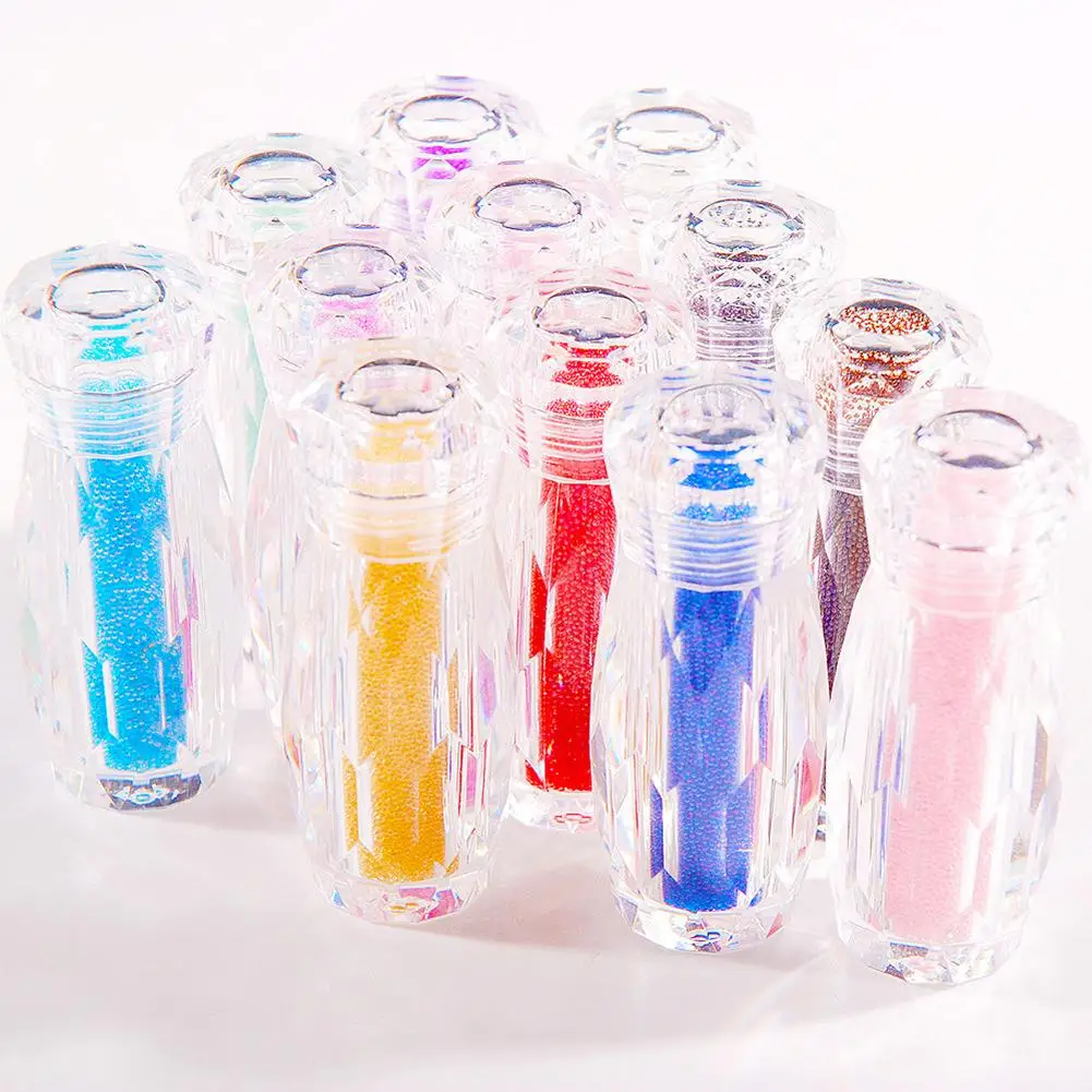 Мини 3D блестки икра бусины дизайн ногтей Декор DIY Стразы Аксессуары Типсы декор