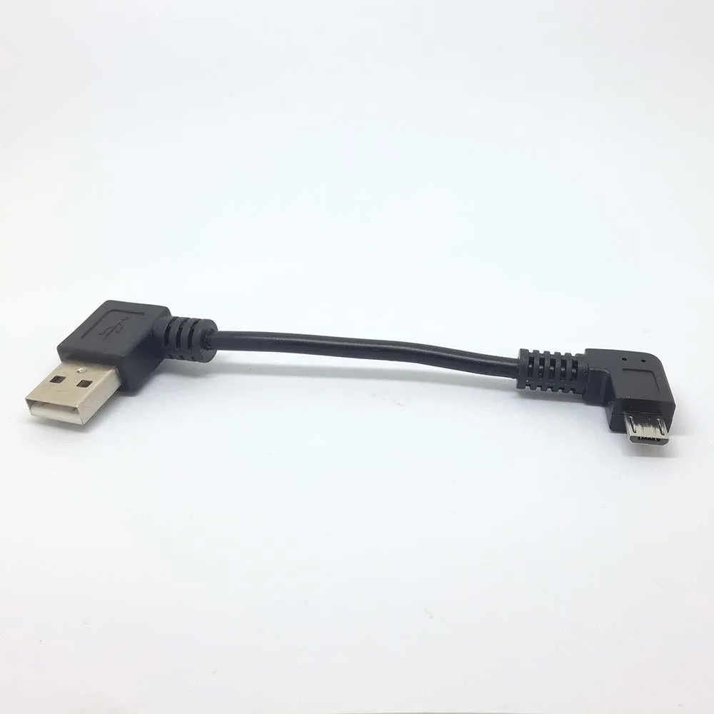 Новый короткий прямоугольный кабель Micro USB для быстрой зарядки и синхронизации