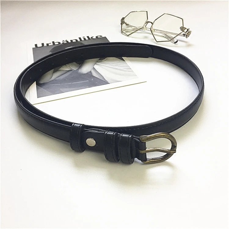 

Light Retro Thin Belt Women's Simple All-Match Student Art Practical Korean Casual Belt Pant Belt Decorative Dress