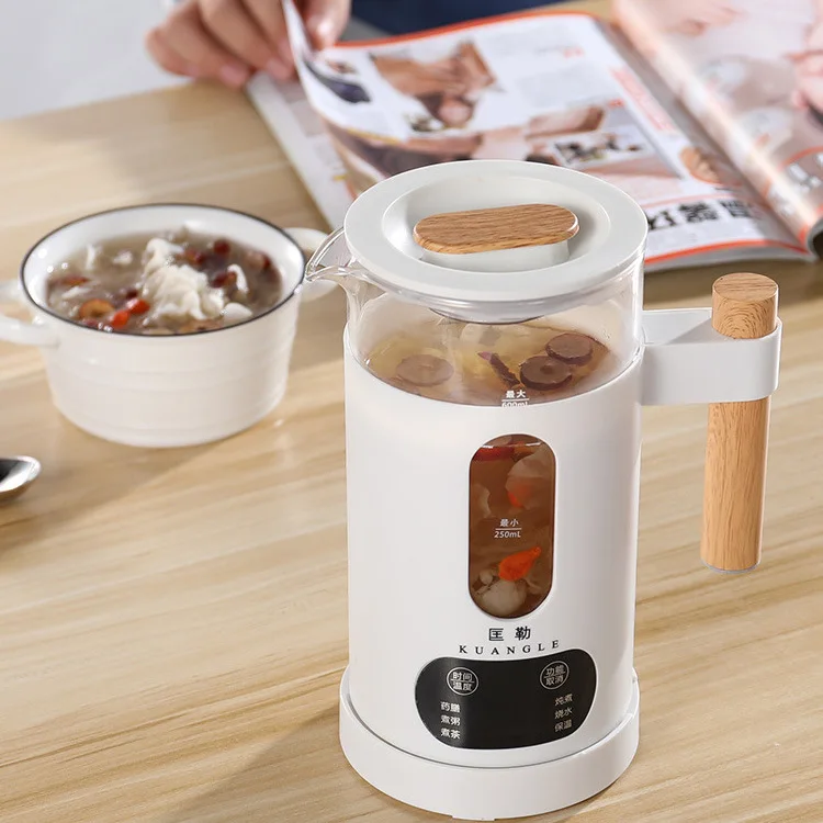 

Mini household glass electric heating cup, small stewing cup, heating health pot