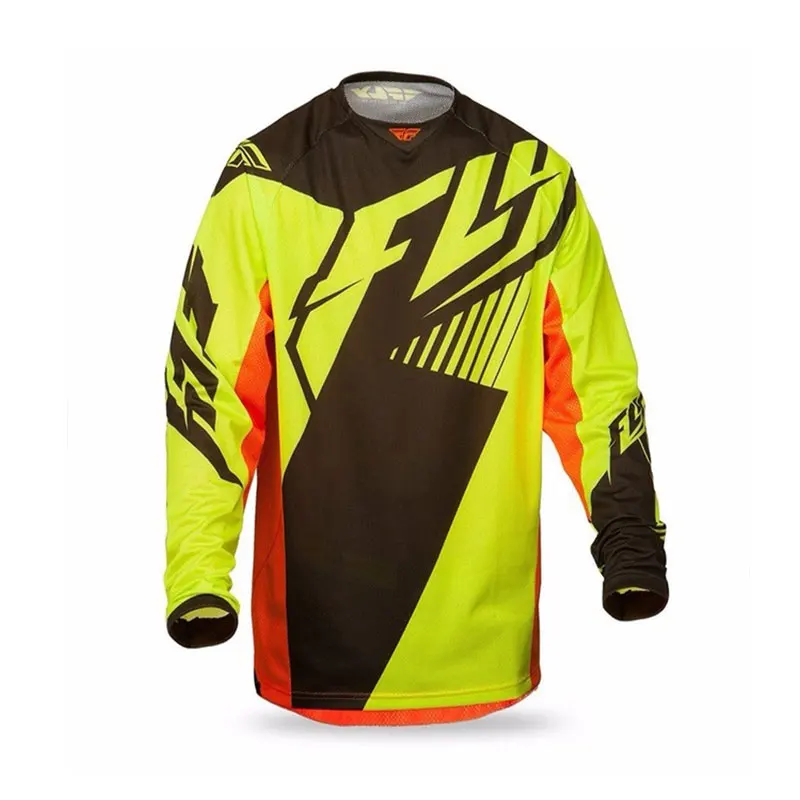 

Men's Off-Road Long sleeve Cycling Jersey DH Downhill Endurance Race MTB 100% Polyester Breathable Jersey Quick-Drying T-Shirt