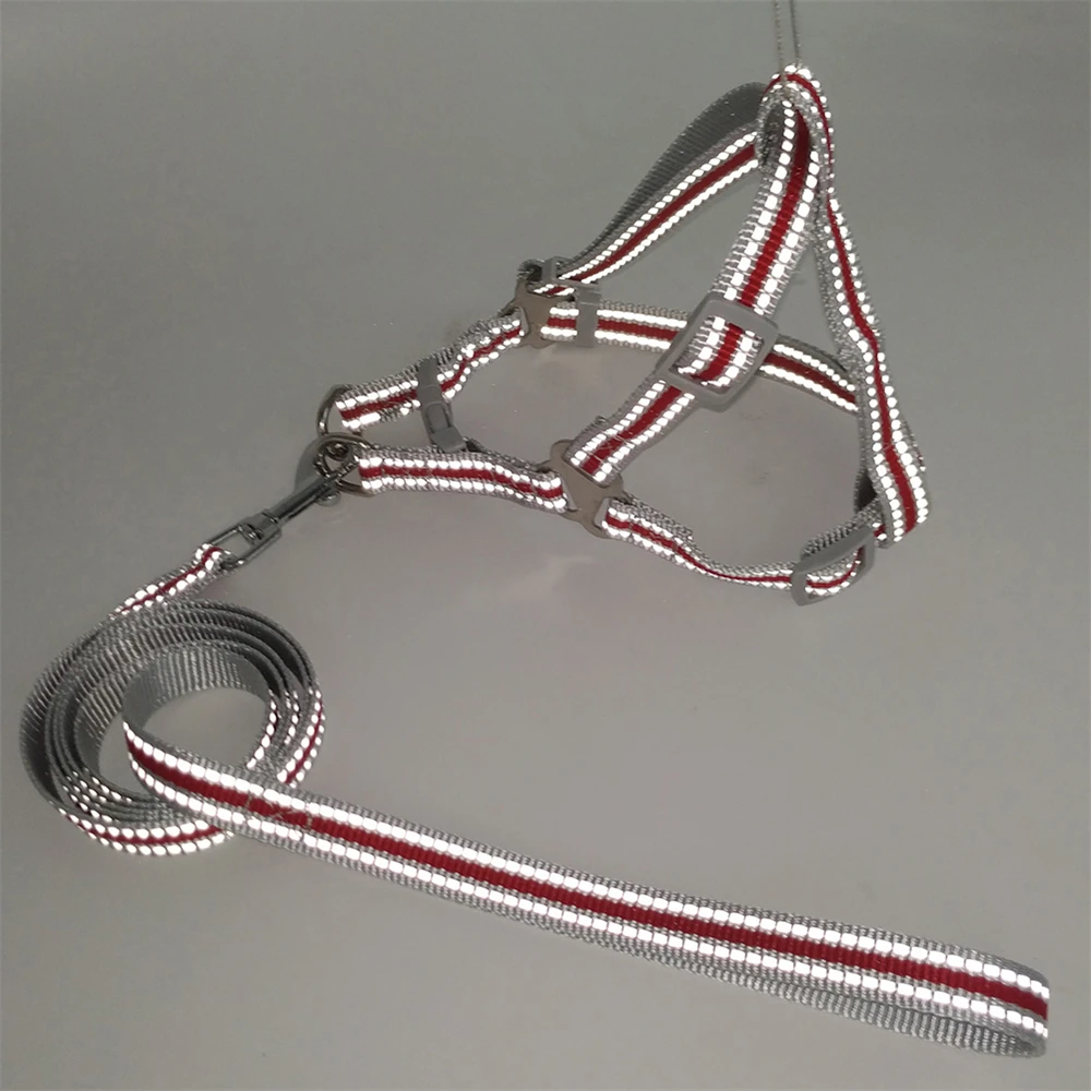 Светоотражающая Регулируемая нейлоновая поводок для собак прогулок питомцев