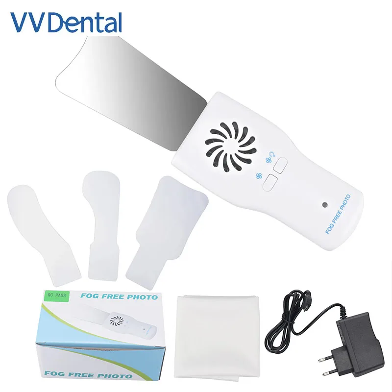

VVDental Dental Orthodontic Imaging LED Fog Free Photo Mirror Stainless Steel Cavity Obervation Reflector Oral Orthodontic