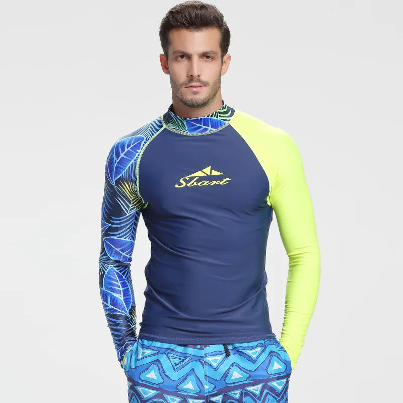 

2021 Hot Sale Professional Split Long-sleeve Sunscreen Wetsuit Scuba Diving Surfing Snorkeling Jellyfish Suit Swimwear For Men
