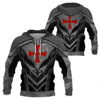 knight templar 3d printed hoodies fashion pullover men for women sweatshirts hip hop sweater cosplay costumes 07