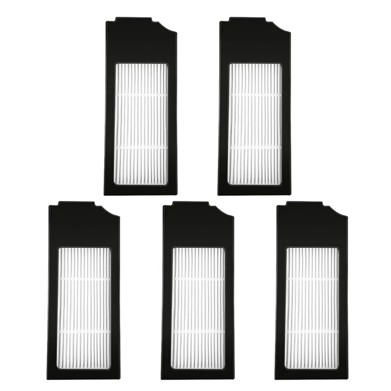 

5Pack Replacement Hepa Filter for Ecovacs Deebot X1 Omni Turbo Robotic Vacuum Cleaner Spare Parts