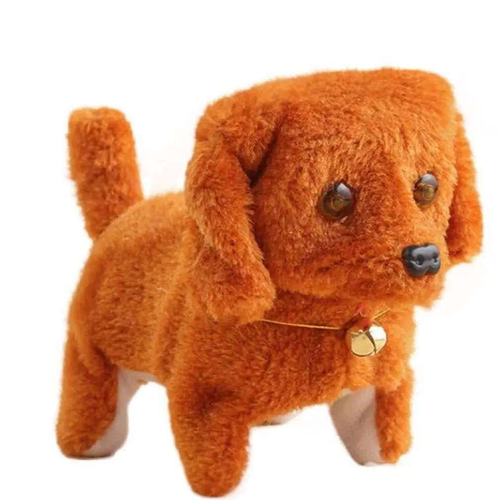 Милая плюшевая электронная собака интерактивные электронные питомцы