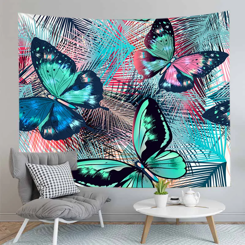 Индийский гобелен хиппи Коврик для йоги настенный богемный постельные покрывала