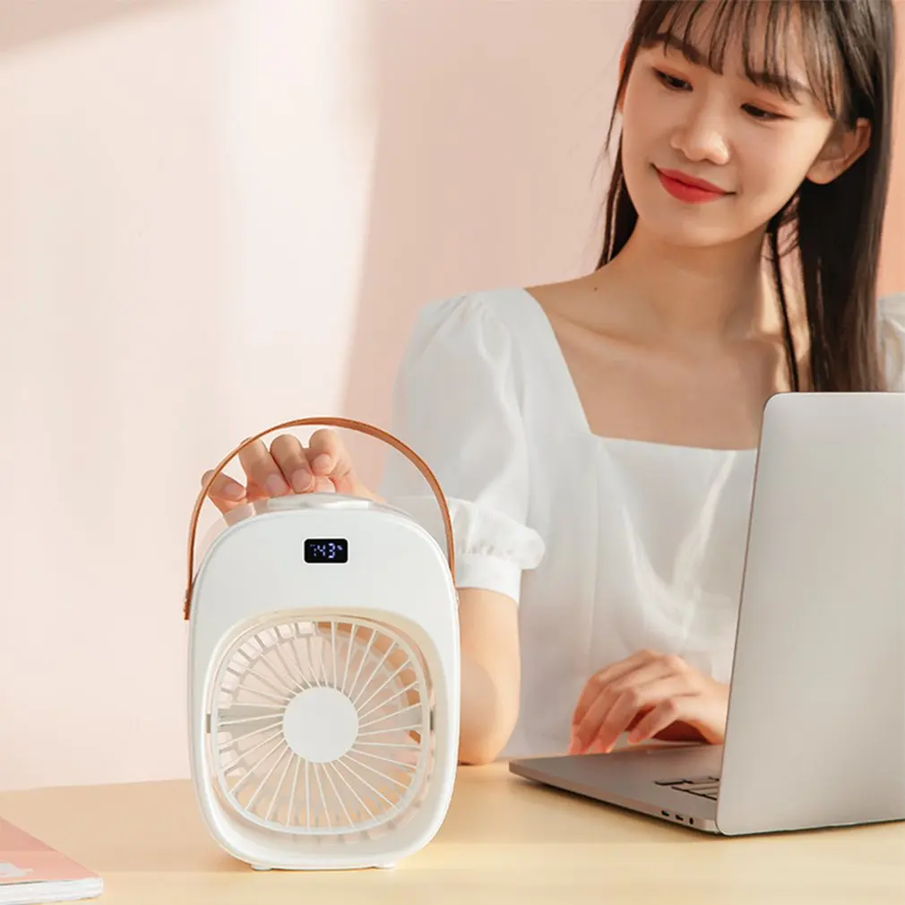 vender Névoa De água Portátil Pulverizador Ventilador Elétrico Usb Recarregável Handheld Mini Ventilador De Refrigeração Ar Condicionado Umidificador Ao Ar Livre