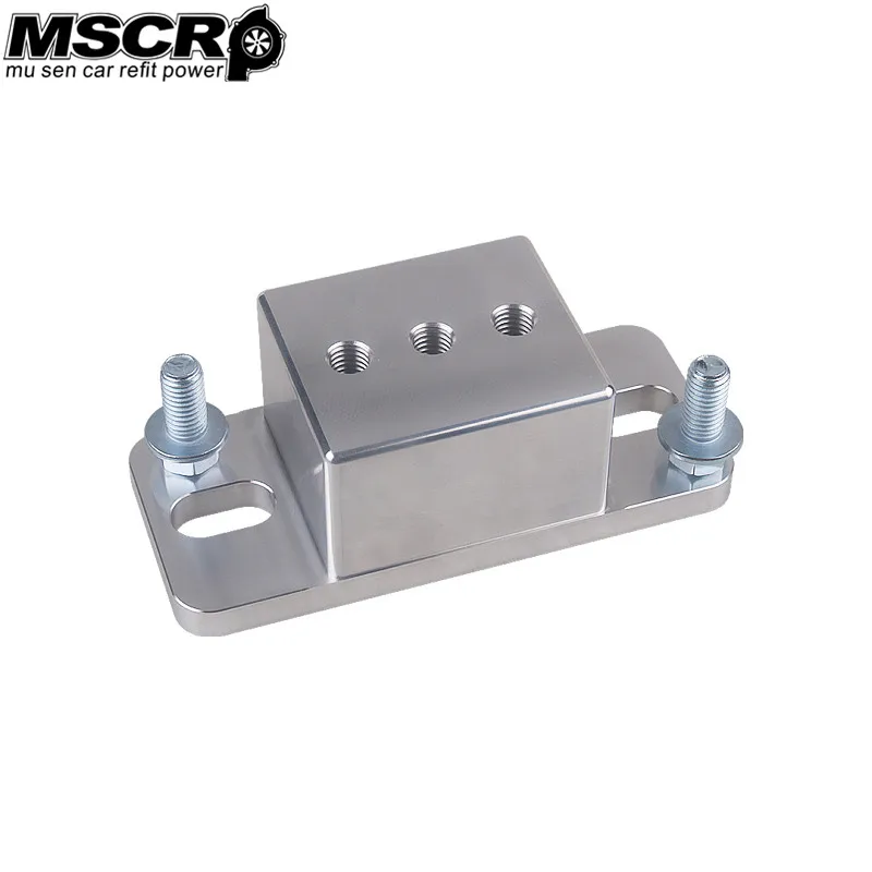 

Billet Solid Transmission Mounting Seat Transmission Mount Replacement for PowerGlide TH350 TH400 4L60E MSCRP-YX01101