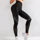 Женские леггинсы для фитнеса, бесшовные леггинсы с высокой талией, спортивная одежда, дышащие леггинсы для тренировок