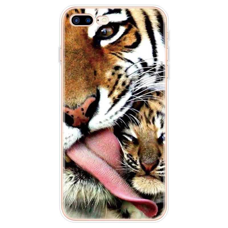 Чехол для телефона с мультяшным рисунком Dumbo прозрачный силиконовый чехол iPhone 8