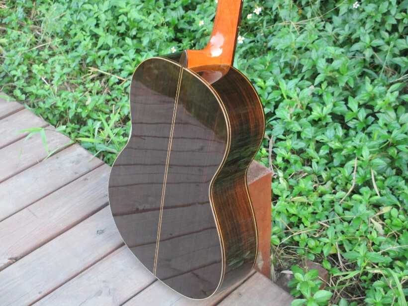 39 дюймовая испанская гитара ручной работы акустическая VENDIMIA из твердого