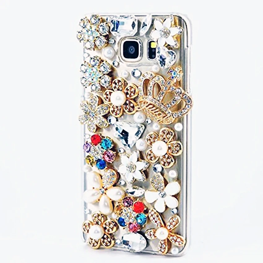 

Girls DIY Diamond Case For Huawei P30 P20 Lite Pro Cover Pearl Phone Case For Huawei Mate 30 20 Lite Pro Honor 9X 8X 8A P40