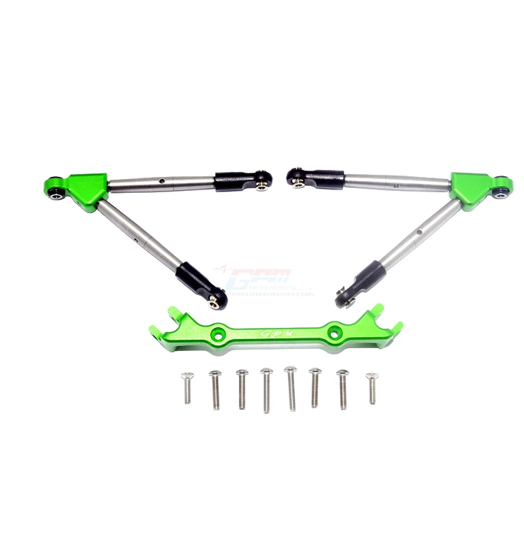 Алюминиевые передние Тяговые стержни со стабилизатором для ступицы C TRAXXASparts RUSLTLER